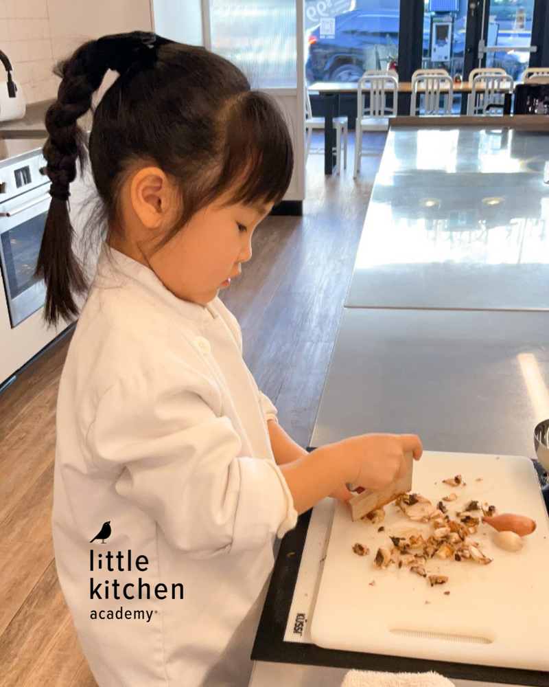 Kids in the Kitchen - Mushroom Cheese Ravioli with Herb Butter 