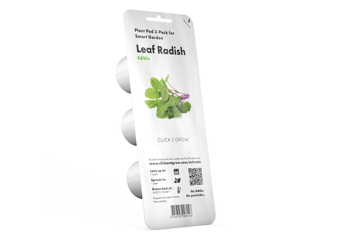 Leaf Radish Plant Pods - 3-pack