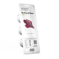Red Chard Plant Pods / Grow red leaf beet at home. Click & Grow smart gardens. Grow food with Click and Grow.